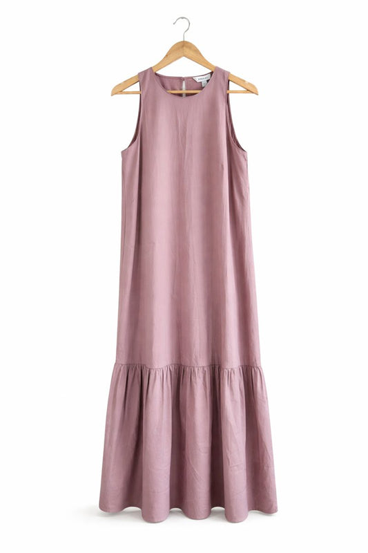 Sleeveless Tiered Midi Dress