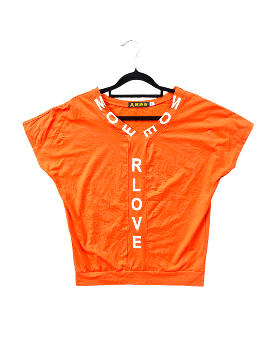 More Love Orange Tee