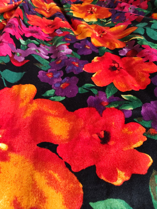 Ask Grace Multicolour Floral Wide-Leg Jumpsuit