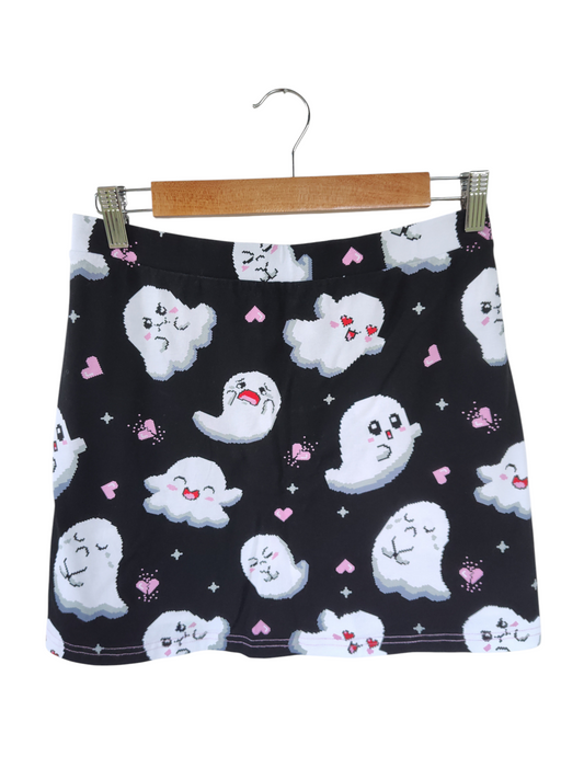 Graphic Mini Skirt