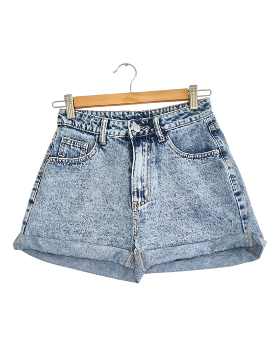 Blue deniem shorts