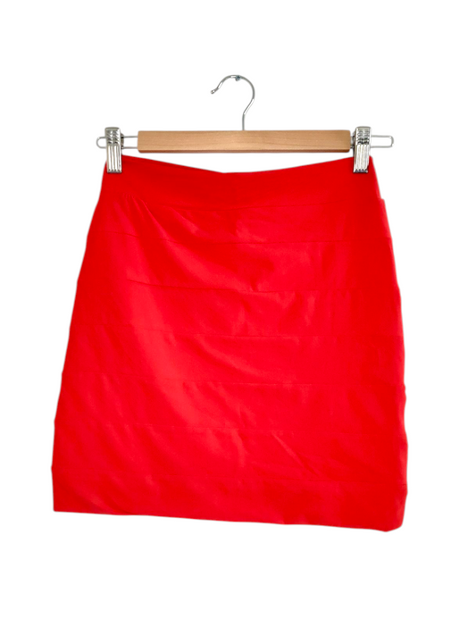 Red Mini Skirt