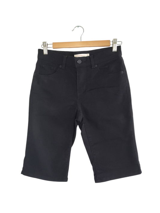 Bermuda Black Shorts