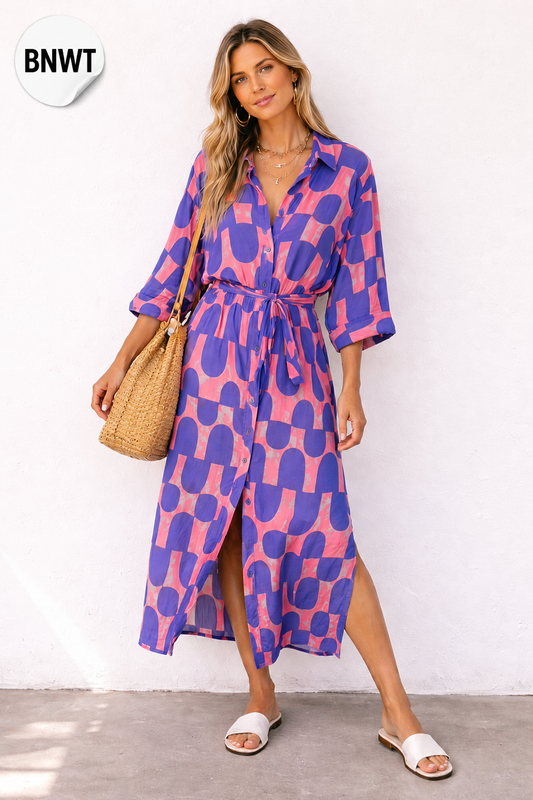 Sadie & Sun Shirt Dress - Brand New W Tags