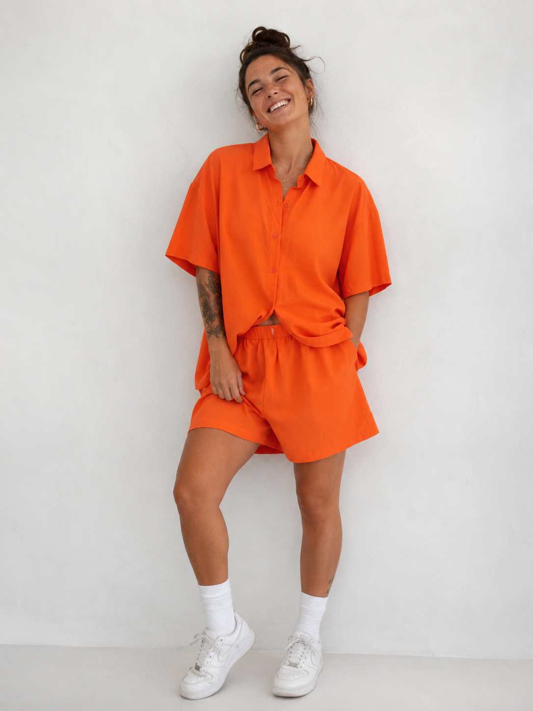 Bold Orange Twp Piece Set