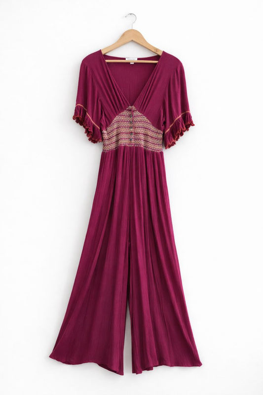 Magenta Jumpsuit