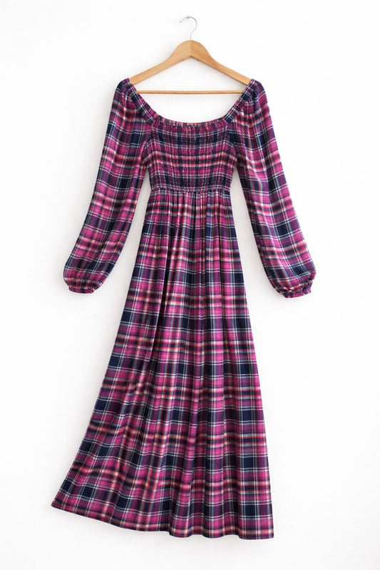 Sportsgirl Pink Checkered Dress
