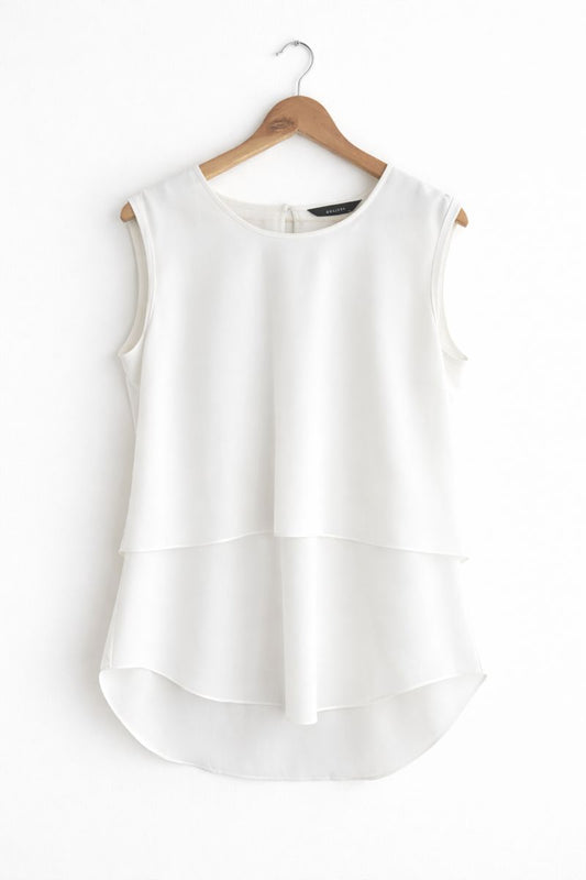 Decjuba White Summer Blouse