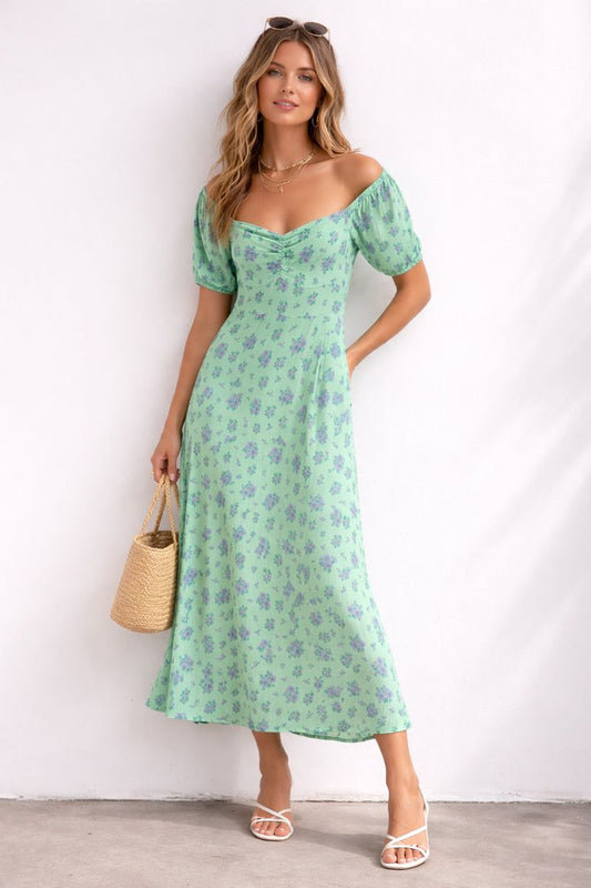 Sportsgirl Light Neon Green Dress