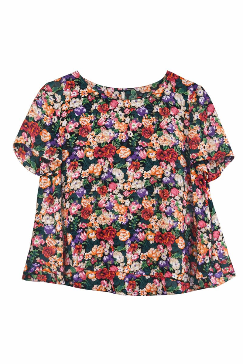 Sportsgirl Floral Print Summer Blouse