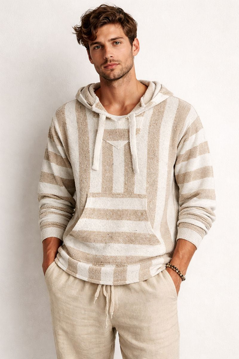 Stripe Hoodie Mens Hoodie