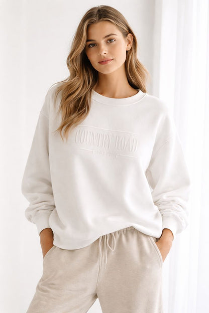 Country Road Classics White Sweater