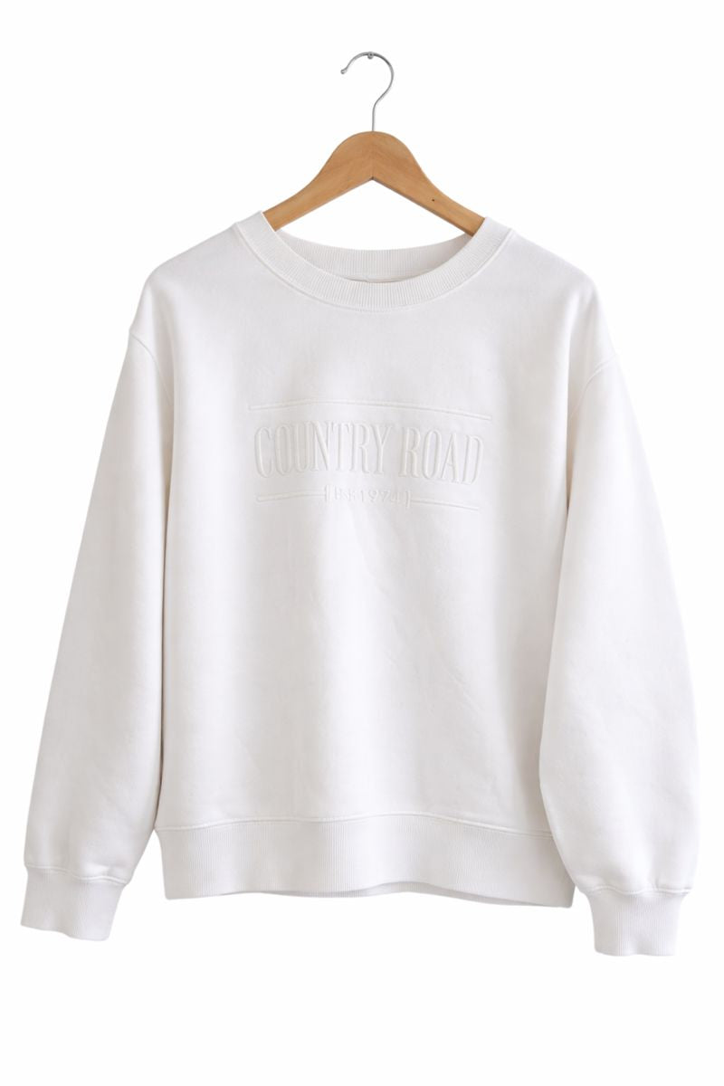 Country Road Classics White Sweater
