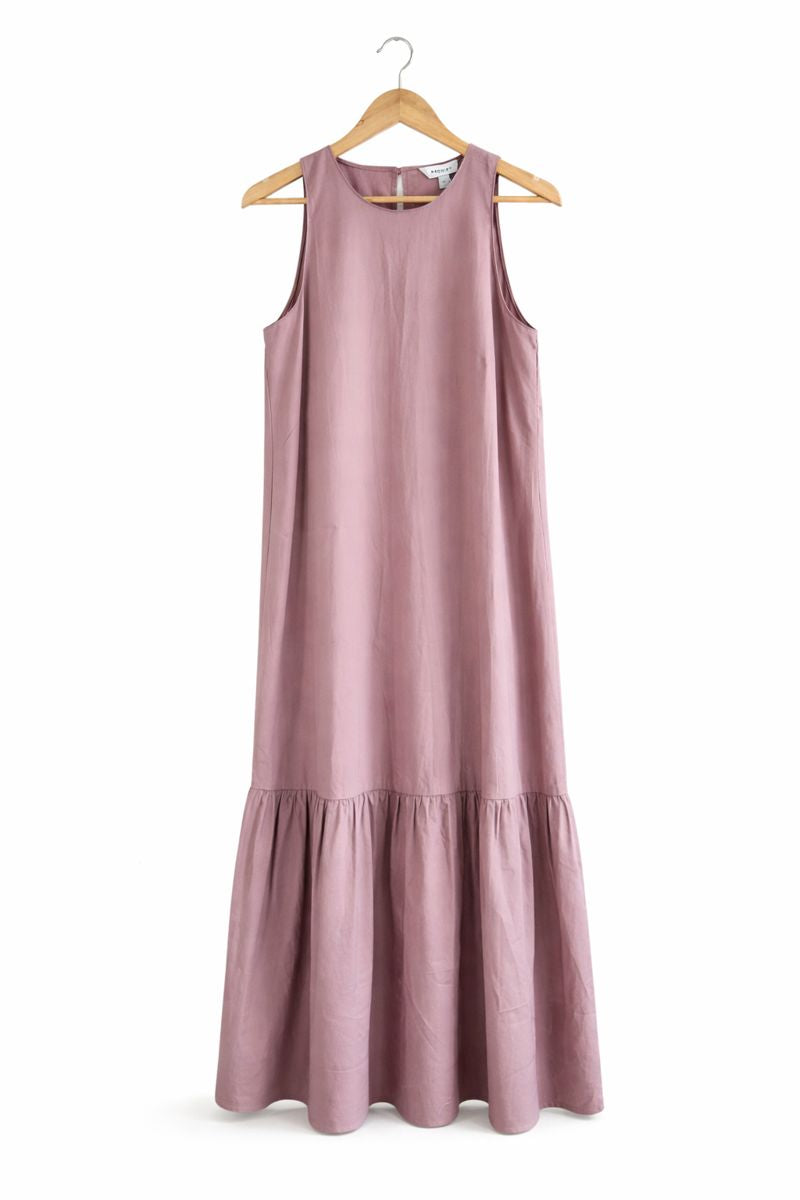 Sleeveless Tiered Midi Dress