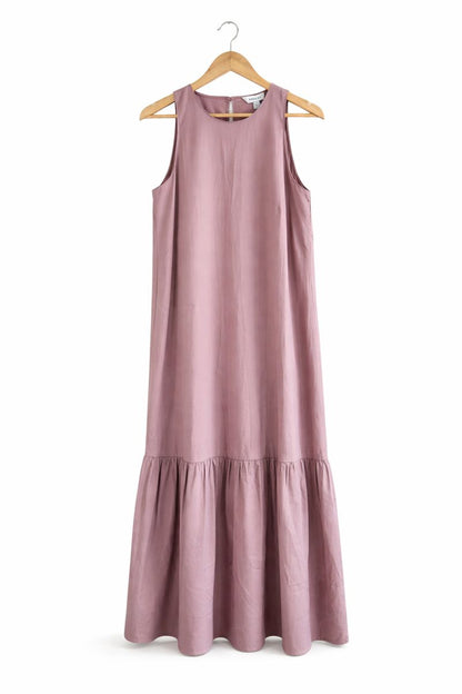 Sleeveless Tiered Midi Dress