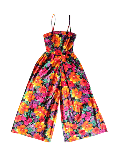 Ask Grace Multicolour Floral Wide-Leg Jumpsuit