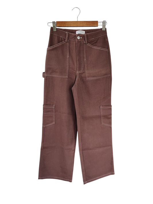 Brown Deniem Trousers
