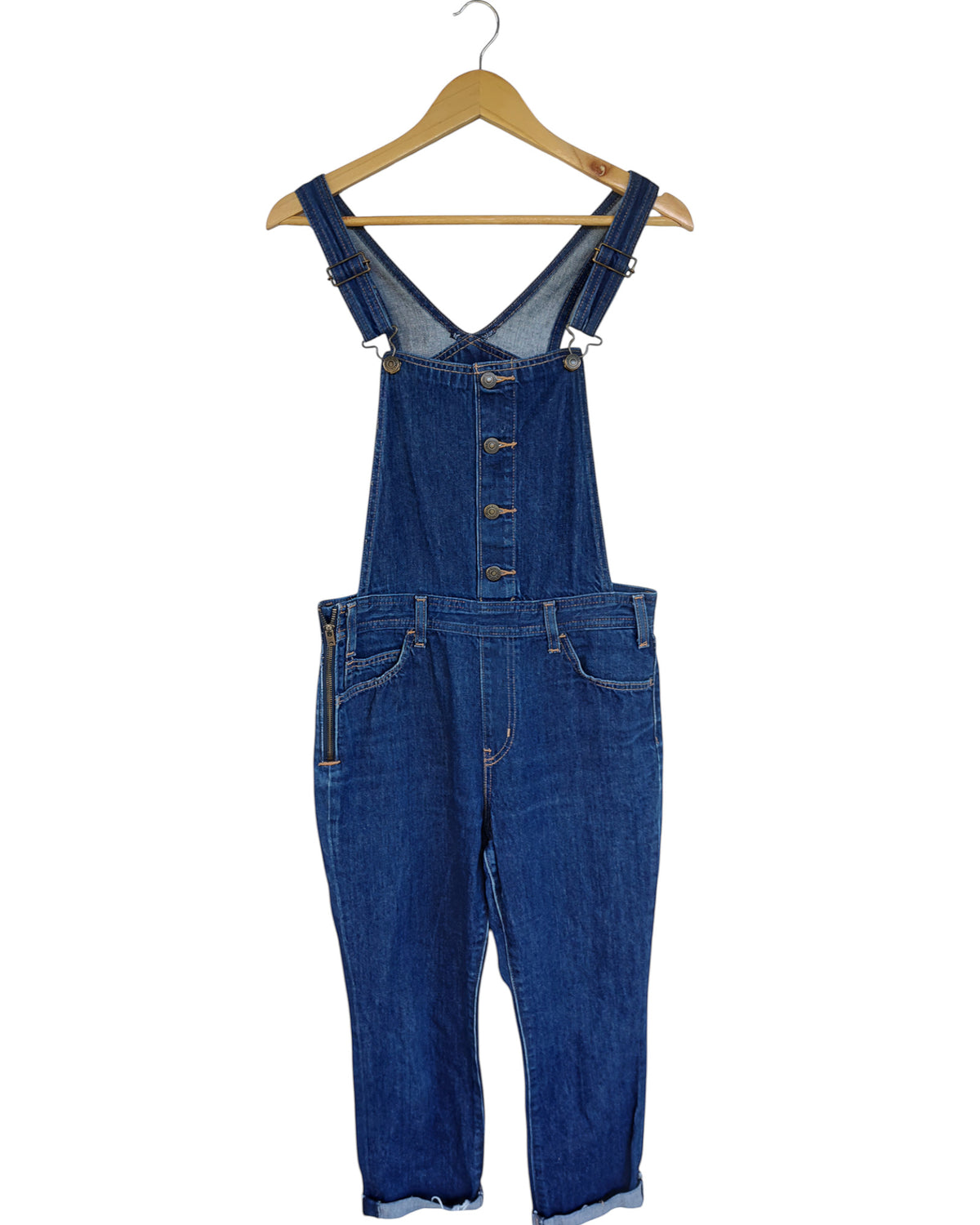 Levi Dark blue denim dungarees