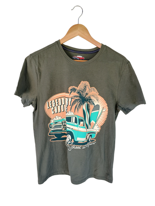 Nickel & Iron Legendary Chrome Surf Graphic T-Shirt