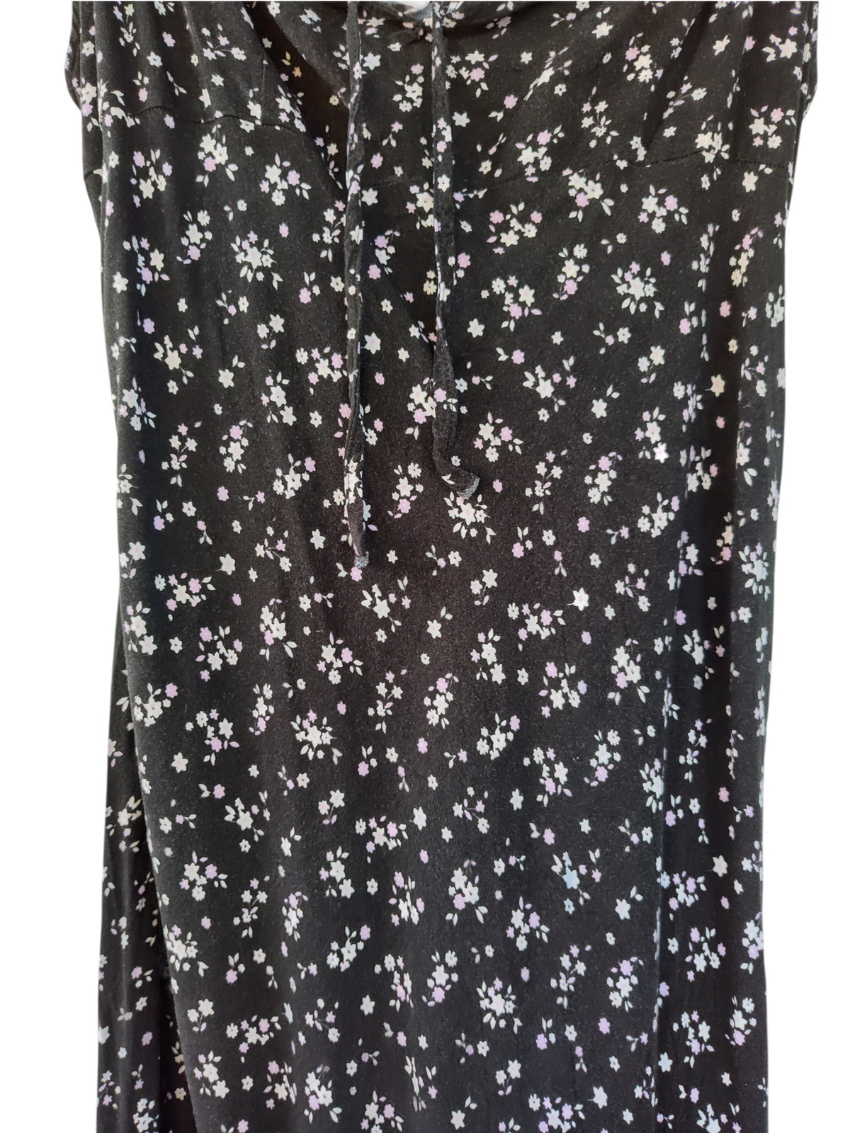 Cotton On Black Ditsy Floral Cami Maxi Dress