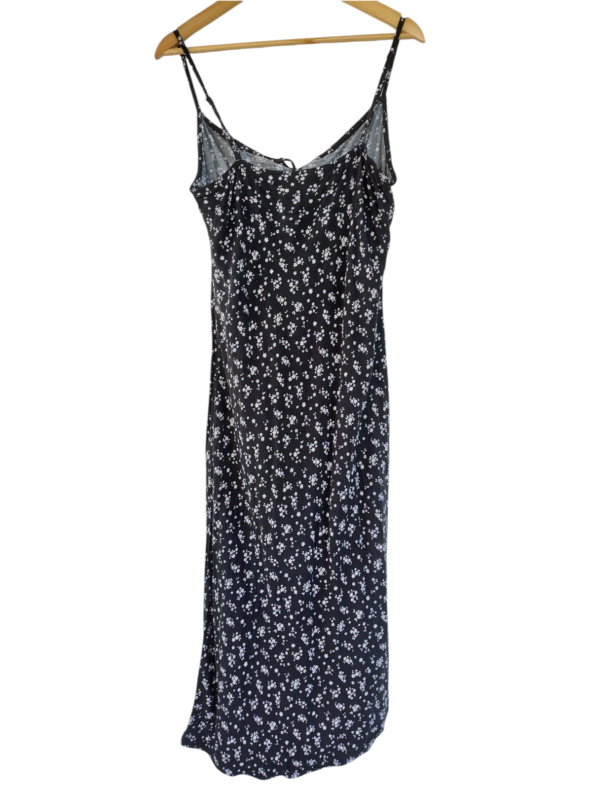 Cotton On Black Ditsy Floral Cami Maxi Dress