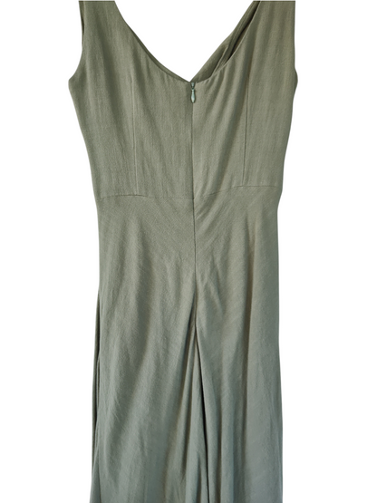Petal + Pup Sage Green Cut Out Maxi Dress