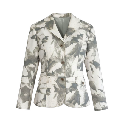 Green Print Jacket