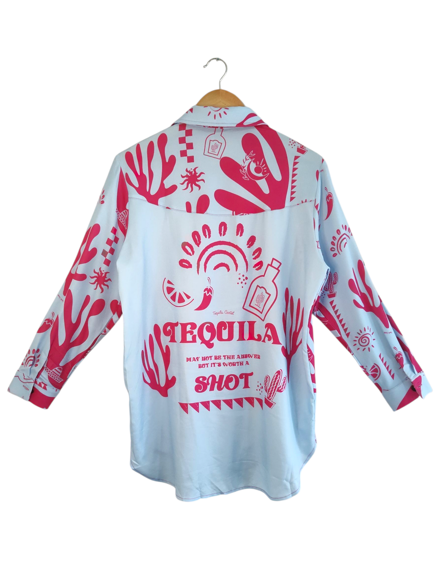 Tequila Coral Print Shirt