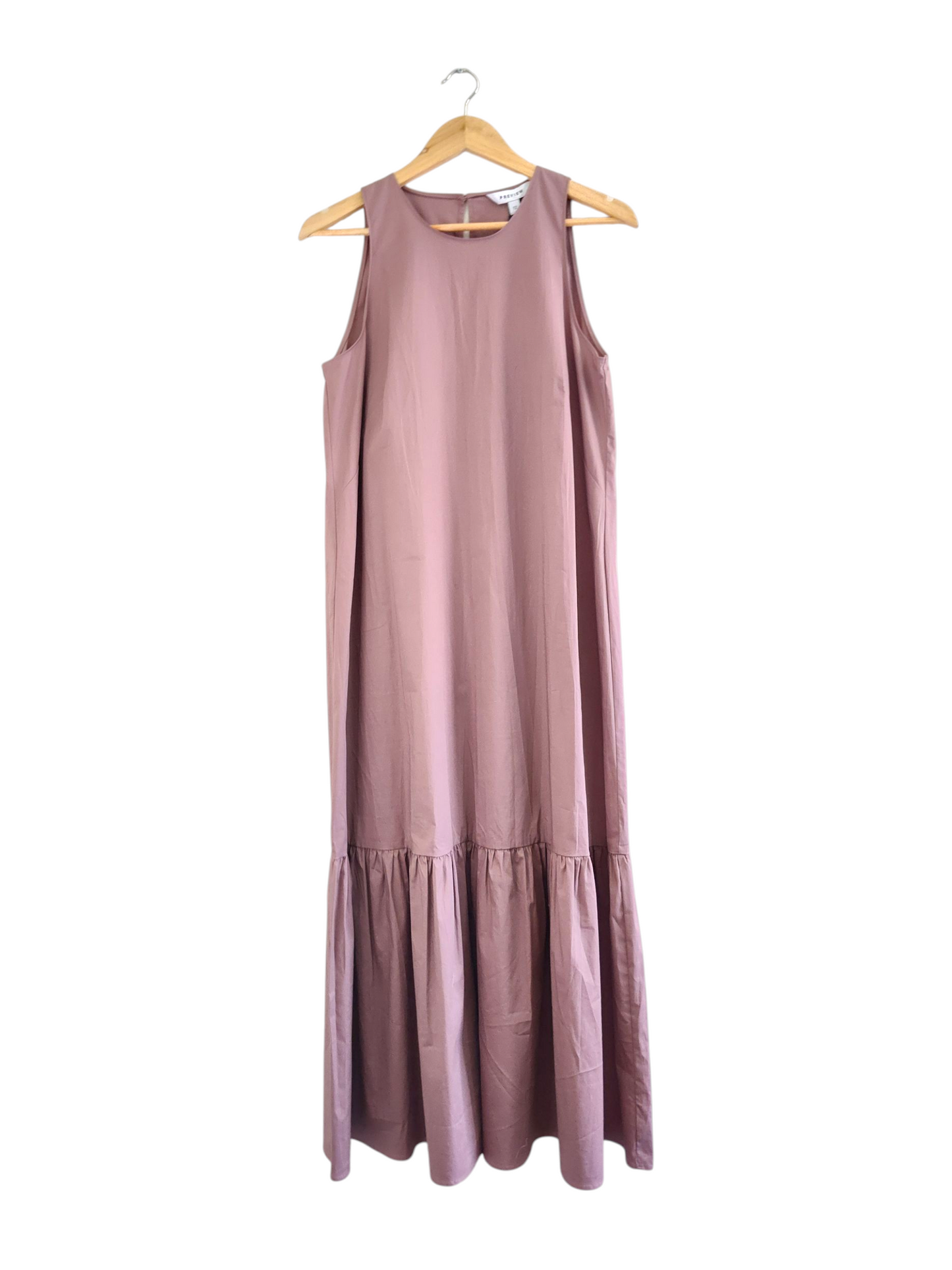 Sleeveless Tiered Midi Dress