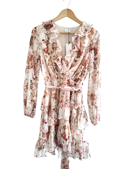 Mystic Floral Ruffle Tiered Maxi Dress