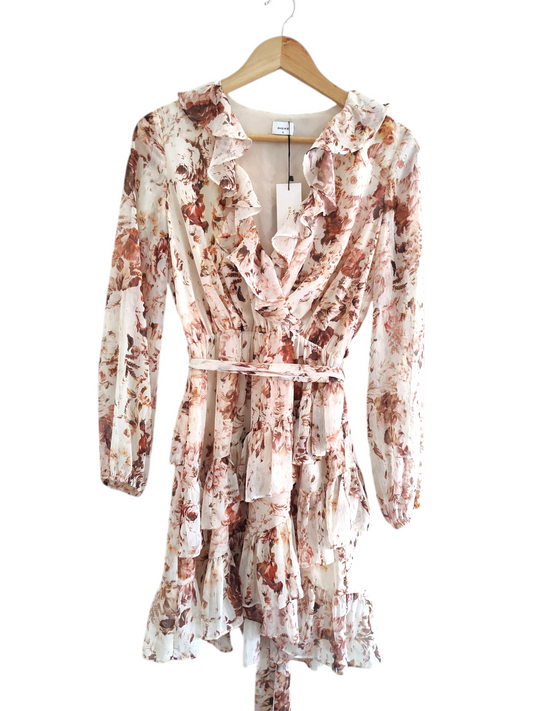 Mystic Floral Ruffle Tiered Maxi Dress