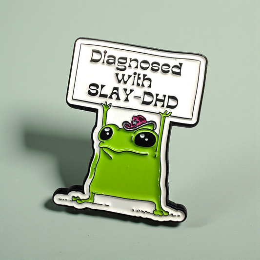 Diagnosed With SLAY-DHD Pin