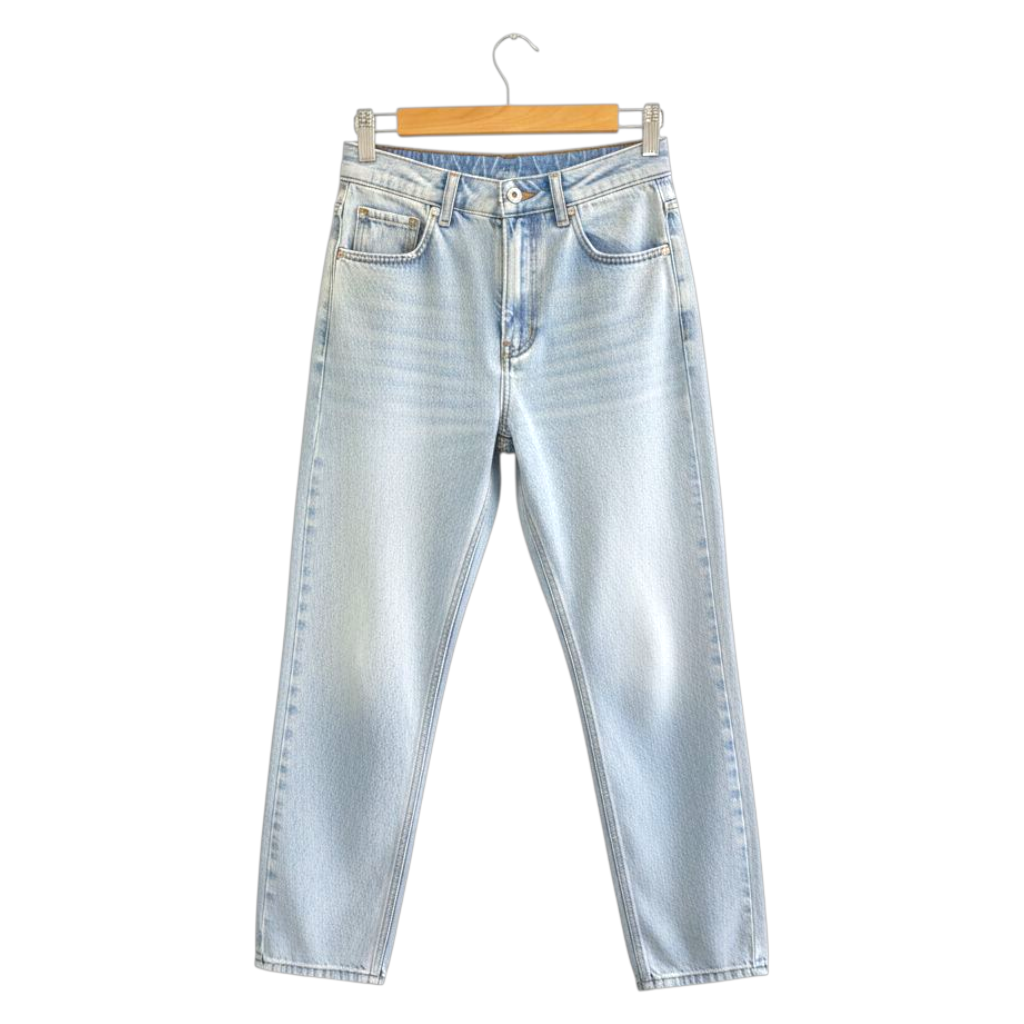 Light Blue High Waisted Deniem Jeans