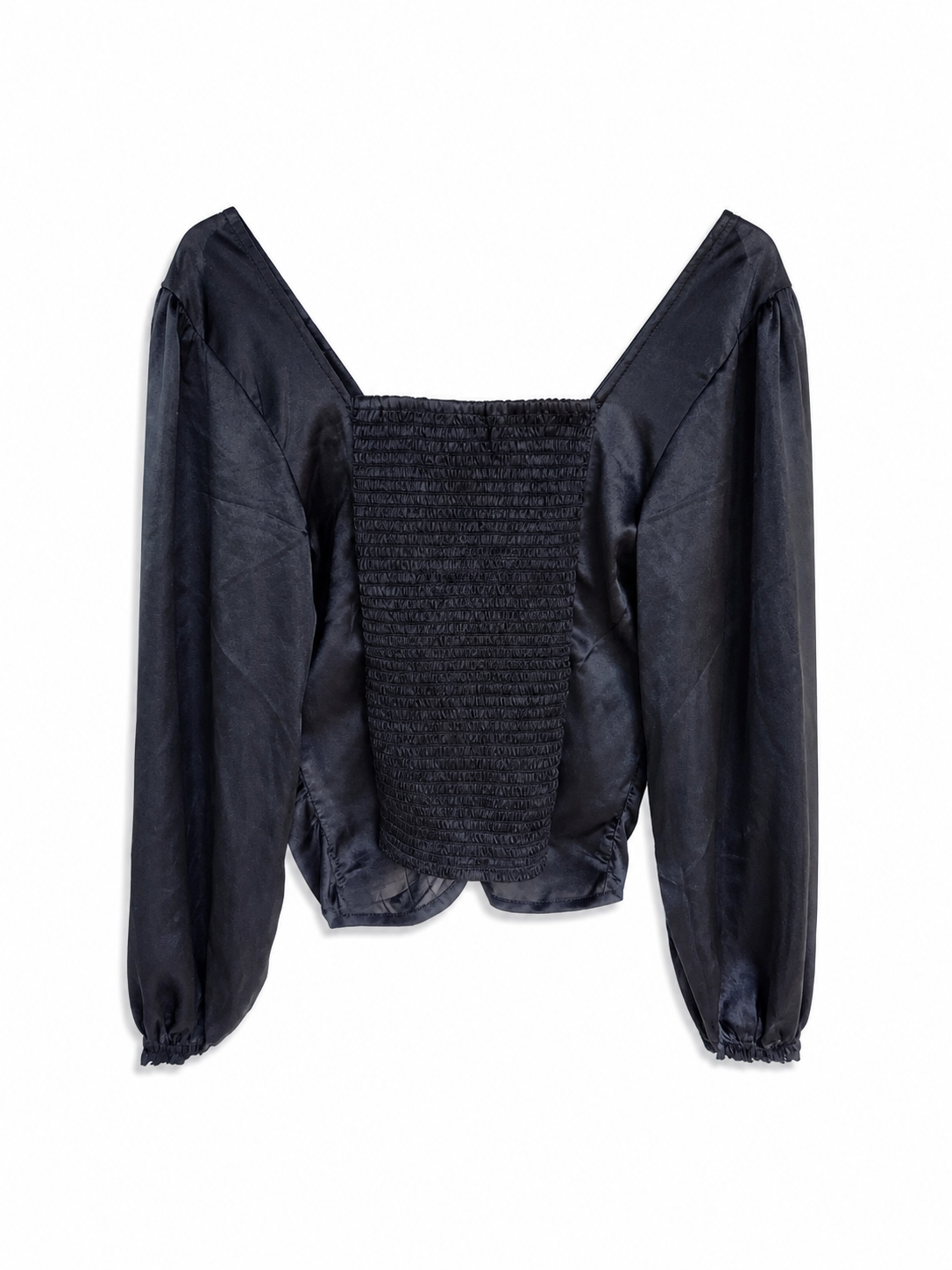 Black Long Sleeve Bloue